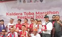 1.400 Peserta Ikuti Kaldera Toba Marathon Festival - GenPI.co Sumut