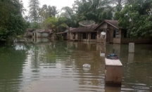 Sebulan Banjir Rendam Rumah Warga Tapanuli Selatan - GenPI.co Sumut
