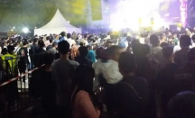 Pesta Kembang Api Warnai Malam Tahun Baru di Medan - GenPI.co Sumut