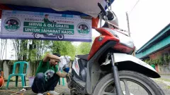 Servis Motor Gratis dari Kajol Dukung Ganjar, Driver Ojol Serang Semringah - GenPI.co