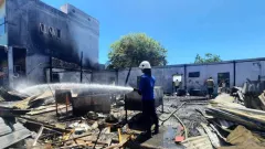 Selang Gas Bocor Picu Kebakaran di Aceh Besar, 17 Toko Rusak - GenPI.co
