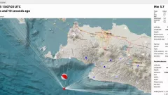 Gempa Magnitudo 5,7 Guncang Banten, Tidak Berpotensi Tsunami - GenPI.co