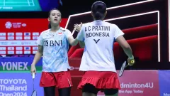 Tulang Punggung Indonesia di Final Thailand Open 2024, Ana/Tiwi Bersyukur - GenPI.co