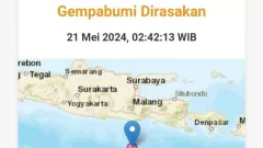 Malang Diguncang Gempa Magnitudo 5.3 - GenPI.co