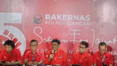 Jokowi dan Gibran Tak Hadir, PDIP: Rakernas untuk Internal Partai - GenPI.co