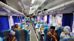 Calon Haji Asal Labuhanbatu Sumut Dilayani Naik Kereta Luar Biasa - GenPI.co