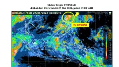 BMKG: Siklon Tropis Erwina Tak Berdampak Langsung di Indonesia - GenPI.co