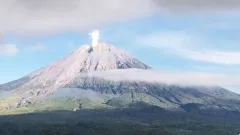 Gunung Semeru Kembali Meletus, Lontarkan Abu Vulkanik Setinggi 800 Meter - GenPI.co