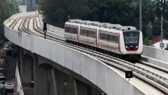 HUT Jakarta, Penumpang LRT Jakarta Cuma Bayar Rp 1 - GenPI.co