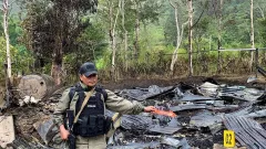 Olah TKP Penyerangan Guru di Yahukimo Papua, Polisi Kumpulkan Bukti dan Saksi - GenPI.co