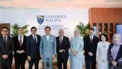 Bertemu Rektor Universitas Malaya, Ibas Bahas Pentingnya Kolaborasi Antarnegara - GenPI.co