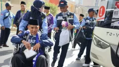 Bukti Nyata Haji Ramah Lansia, Ribuan Calon Haji Tiba di Madinah - GenPI.co