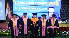 Gubernur Herman Deru Raih Gelar Doktor, Bawa Terobosan Model Pembangunan Inklusif - GenPI.co