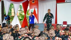 Retret Laskar Pandu Satria Bangkitkan Semangat Nasionalisme Pelajar Sumsel - GenPI.co