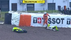 Alami Kecelakaan Mengerikan di MotoGP Jerman, Morbidelli Dibawa ke Rumah Sakit - GenPI.co