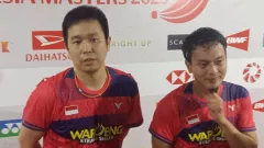 Indonesia Masters 2023: Pulang Cepat, The Daddies Puji Leo/Daniel - GenPI.co