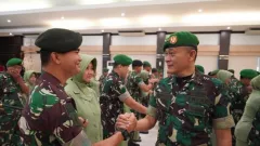 Pangdam Udayana Mayjen TNI Sonny Jabat 68 Pamen di Bali, Kenapa? - GenPI.co BALI
