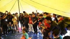 BRI Sediakan Posko Trauma Healing dan Dapur Umum untuk Korban Gempa Cianjur - GenPI.co BALI