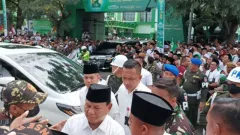 Respons Tak Terduga Prabowo Subianto Saat Dapat Teriakan Next Presiden - GenPI.co JATIM