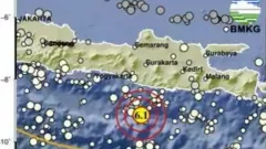 Gempa Magnitudo 6,1 Guncang Pacitan, Terasa Hingga Jawa Tengah - GenPI.co JATIM