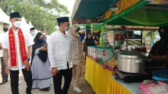 Kampong Ramadan Kreatif di Pontianak Sajikan Nuansa Religi - GenPI.co KALBAR