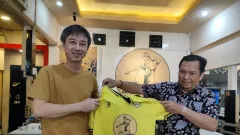 Branding Journalist FC, Aming Coffee Dukung Masyarakat Gemar Sepak Bola - GenPI.co KALBAR
