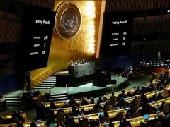 Rusia Memveto Resolusi PBB Soal Larangan Perlombaan Senjata Nuklir di Luar Angkasa - GenPI.co BANTEN
