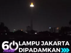 Aksi Pemadaman Lampu di Jakarta Kurangi Kadar Emisi Karbon 70,67 Ton, Termasuk Monas - GenPI.co JATIM