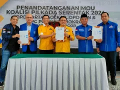 Gandeng PAN dan Demokrat, Golkar Siap Menangkan Jaro Ade di Bogor - GenPI.co JABAR