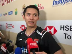 Keok di 32 Besar Indonesia Open 2024, Jonatan Cristie Bongkar Kelemahannya - GenPI.co