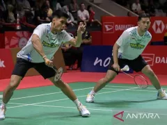 Debut Impresif! Sabar/Reza Jadikan All England 2025 Modal ke Swiss Open - GenPI.co