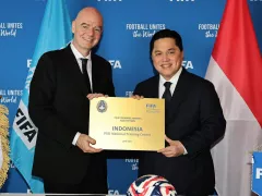 Penghargaan FIFA Jadi Sejarah Baru Sepak Bola Indonesia, Kata Erick Thohir - GenPI.co BANTEN