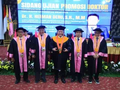 Gubernur Herman Deru Raih Gelar Doktor, Bawa Terobosan Model Pembangunan Inklusif - GenPI.co KEPRI
