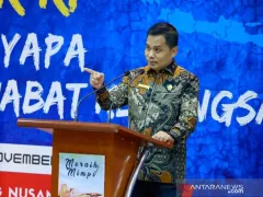 Tersangka Gratifikasi Eks Sekjen MPR Ma’ruf Cahyono Tak Ditahan, Tapi Dicekal - GenPI.co BALI