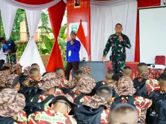 Retret Laskar Pandu Satria Bangkitkan Semangat Nasionalisme Pelajar Sumsel - GenPI.co JATIM