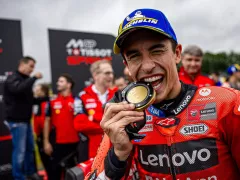 Marc Marquez Ngaku Nyaris Jatuh di Sprint Race MotoGP Jerman 2025 - GenPI.co