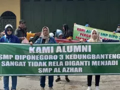 Gegara Ganti Nama Sekolah, Alumni SMP Diponegoro 3 Kedungbanten Banyumas Protes - GenPI.co