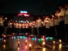 Doa untuk Tragedi Kanjuruhan dari Balai Kota Surabaya - GenPI.co JABAR