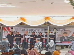 Rasau Jaya Resmi Luncurkan Desa Sadar Kerukunan 2022 - GenPI.co