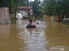 341 Warga di Kota Pekanbaru Terdampak Bencana Banjir - GenPI.co JATIM
