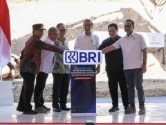 Presiden Jokowi Groundbreaking BRI International Microfinance Center Seluas 13 Ribu Meter Persegi di Ibu Kota Nusantara - GenPI.co BALI