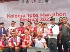 1.400 Peserta Ikuti Kaldera Toba Marathon Festival - GenPI.co