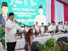 Menhan Prabowo Ajak Warga Medan Jaga Kerukunan - GenPI.co