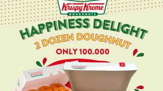 Khusus Hari Ini, Promo Krispy Kreme 2 Lusin Harganya Cuma Segini! - GenPI.co
