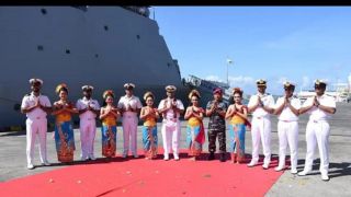 Wagub Cok Ace Berkata Ini Usai Kapal Perang India ada di Bali - GenPI.co BALI
