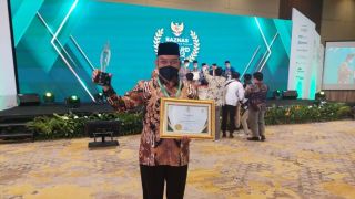 Baznas Banten Raih 2 Penghargaan di Baznas Award 2022 - GenPI.co BANTEN