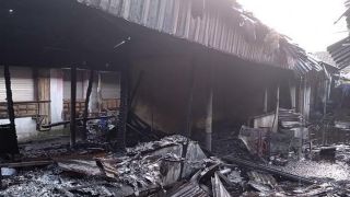 Polisi Selidiki Penyebab Kebakaran Pasar Bululawang - GenPI.co JATIM