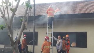Fakta-Fakta Kebakaran di Polres Kediri Kota - GenPI.co JATIM