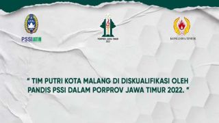 Pandis PSSI Jatim Sanksi Tim Putri Kota Malang, Porprov 2022 - GenPI.co JATIM