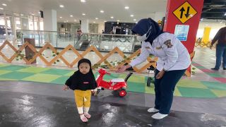 Terminal Joyoboyo Punya Taman Baru Khusus Anak-Anak - GenPI.co JATIM